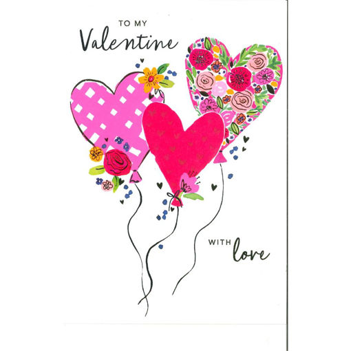Picture of TO MY VALENTINE WITH LOVE CARD